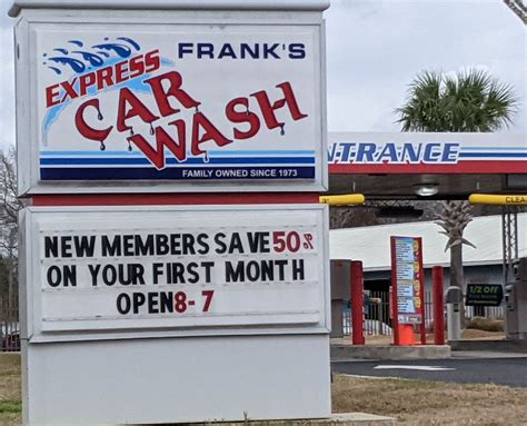 Frank's car wash - Circle K. 4760 Forest Dr. Columbia, SC 29206. 803-738-7020. ( 63 Reviews ) Add Your Business. Frank's Car Wash Express located at 4741 Forest Dr, Columbia, SC 29206 - reviews, ratings, hours, phone number, directions, and more.